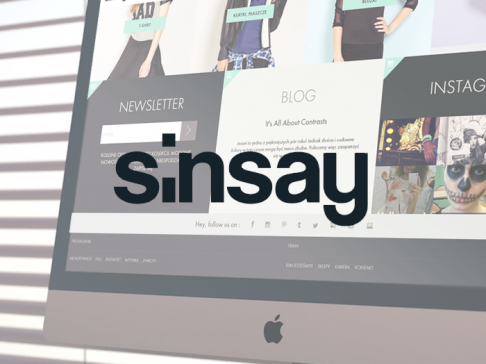 SINSAY – Serwis wizerunkowy